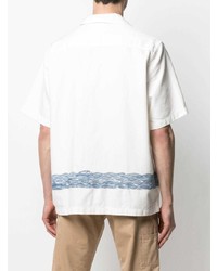Levi's Made & Crafted Levis Made Crafted Wave Print Short Sleeved Shirt