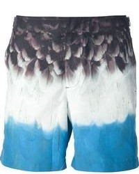 Orlebar Brown Feather Print Shorts