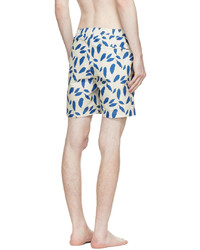 Sunspel Off White Recycled Polyester Swim Shorts