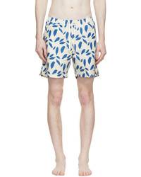 Sunspel Off White Recycled Polyester Swim Shorts