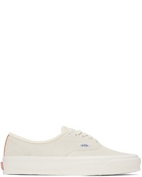 Vans Off White Suede Og Authentic Lx Sneakers