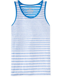 White and Blue Tank