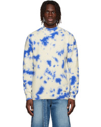 We11done Off White Tie Dye Sweater