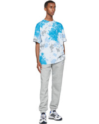 Nike Blue Tie Dye Sportswear Premium Essentials T Shirt