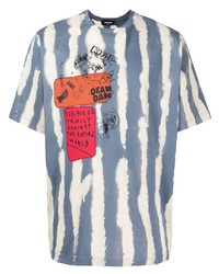 DSQUARED2 Zebra Print Logo T Shirt