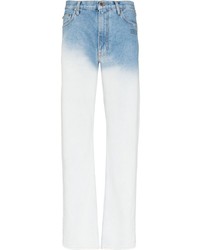 Off-White Two Tone Slim Cut Jeans
