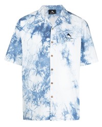 Mauna Kea Tie Dye Print Short Sleeved Shirt