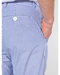 American Apparel Stripe Poly Cotton Welt Pocket Pant