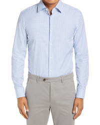 BOSS Jango Slim Fit Stripe Dress Shirt, $117 | Nordstrom | Lookastic