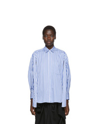 Enfold White And Blue Multi Shirt