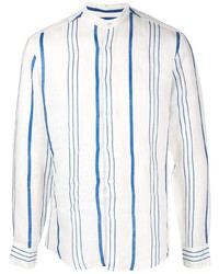 PENINSULA SWIMWEA R La Greca Striped Linen Shirt