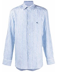 Etro Striped Long Sleeved Shirt