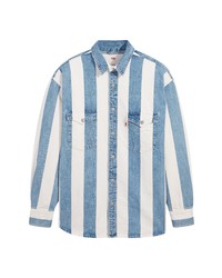 Levi's Barstow Stripe Button Up Western Shirt