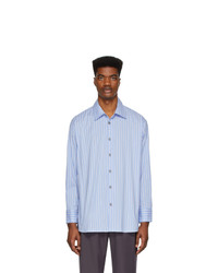 Andersson Bell Blue And White Milano Shirt