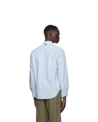 Rag and Bone Blue Stripe Fit 2 Tomlin Shirt