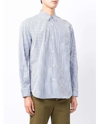 Comme des Garcons Homme Comme Des Garons Homme Stripe Print Cotton Shirt