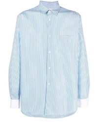 Comme Des Garcons SHIRT Comme Des Garons Shirt Cotton Striped Long Sleeve Shirt