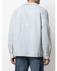 Levi's Made & Crafted Levis Made Crafted Seersucker Striped Long Sleeve Shirt