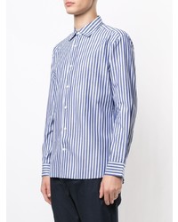Kent & Curwen Long Sleeved Mix Stripe Shirt