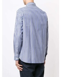 Kent & Curwen Long Sleeved Mix Stripe Shirt