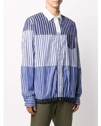 Sacai Mixed Stripes Print Shirt