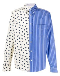Marni Panelled Long Sleeve Shirt