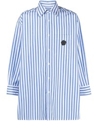 Viktor & Rolf Poplin Stripe Print Shirt