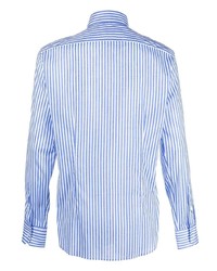 Fedeli Stripe Print Design Shirt