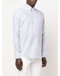 Canali Stripe Print Shirt