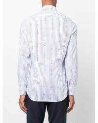 Etro Striped Button Up Shirt