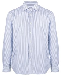 Corneliani Striped Button Up Shirt