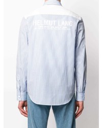 Helmut Lang Striped Cotton Long Sleeved Shirt