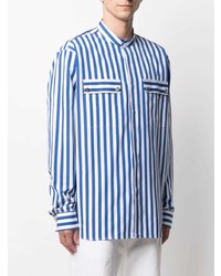 Balmain Striped Cotton Shirt