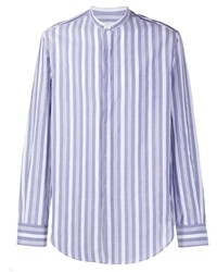 Brioni Striped Long Sleeve Shirt