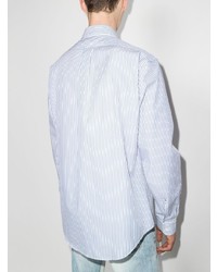 Maison Margiela Striped Long Sleeved Shirt