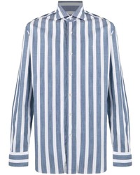 Barba Vertical Stripe Shirt