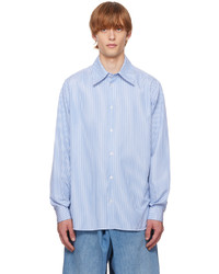 The Row White Blue Kroner Shirt