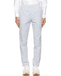 Harmony Blue Striped Paolo Trousers
