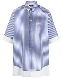 Balenciaga Bb Icon Striped Layered Shirt