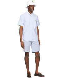 Polo Ralph Lauren Blue White Classic Oxford Short Sleeve Shirt