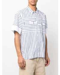 Etro Cotton Logo Stripe Shirt
