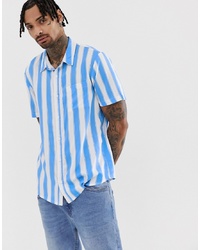 Another Influence Deckchair Stripe Boxy Short Sleeve Shirt