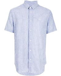 Armani Exchange Pinstripe Print Shirt