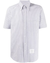 Thom Browne Short Sleeved Seersucker Shirt