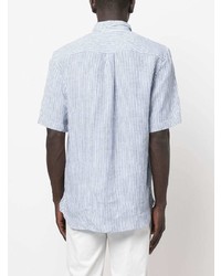 Sunspel Striped Linen Shirt