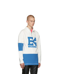 Eytys Off White And Blue Gamma Pullover