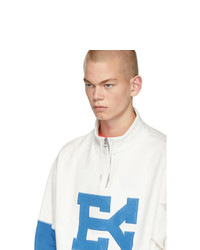 Eytys Off White And Blue Gamma Pullover