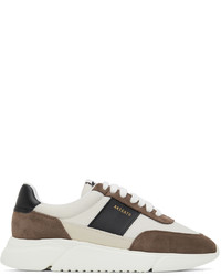 Axel Arigato Beige Brown Genesis Vintage Runner Sneakers