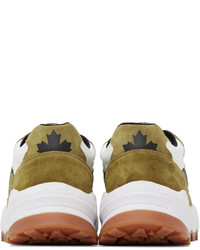 DSQUARED2 Brown Free Sneakers