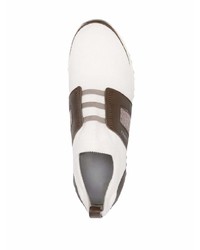 Canali Leather Lo Top Trainers